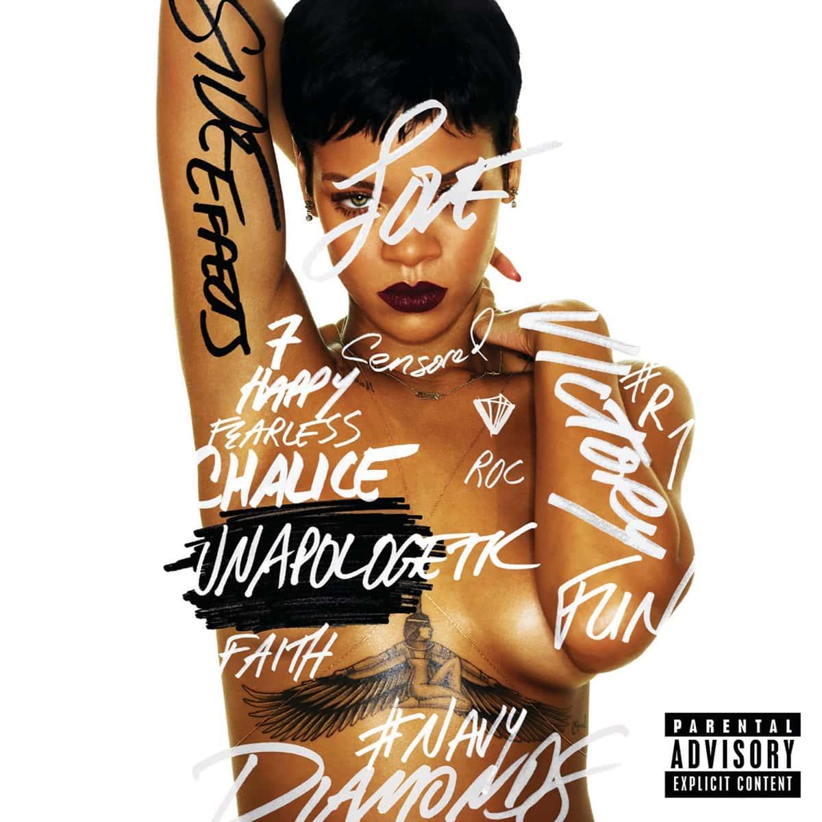Unapologetic by Rihanna album cover
