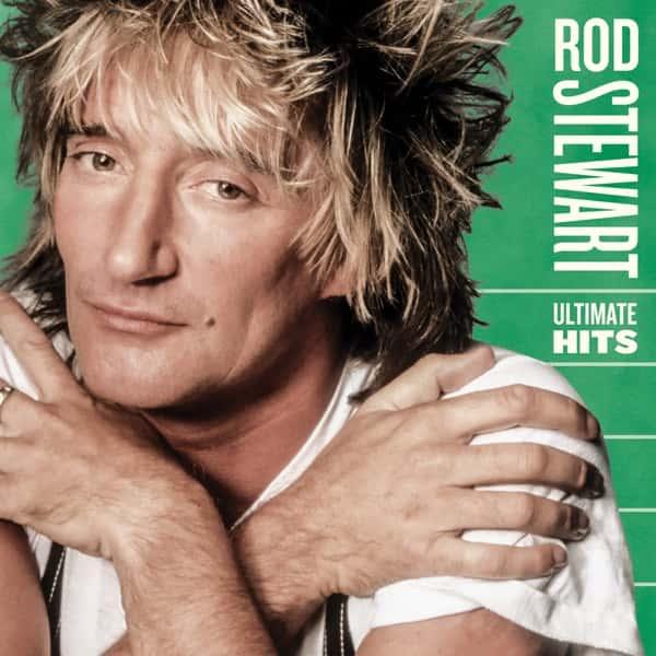 The Ultimate Hits (Green Vinyl) by Rod Stewart album cover