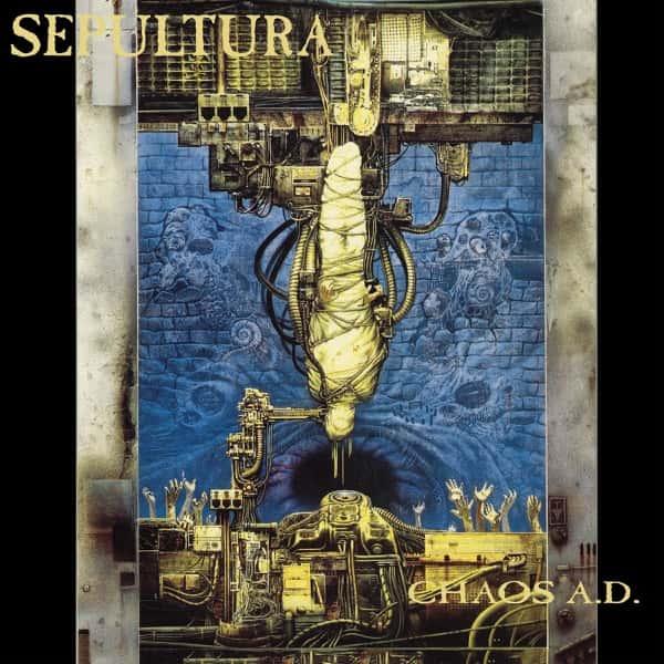 Chaos A.D. by Sepultura album cover