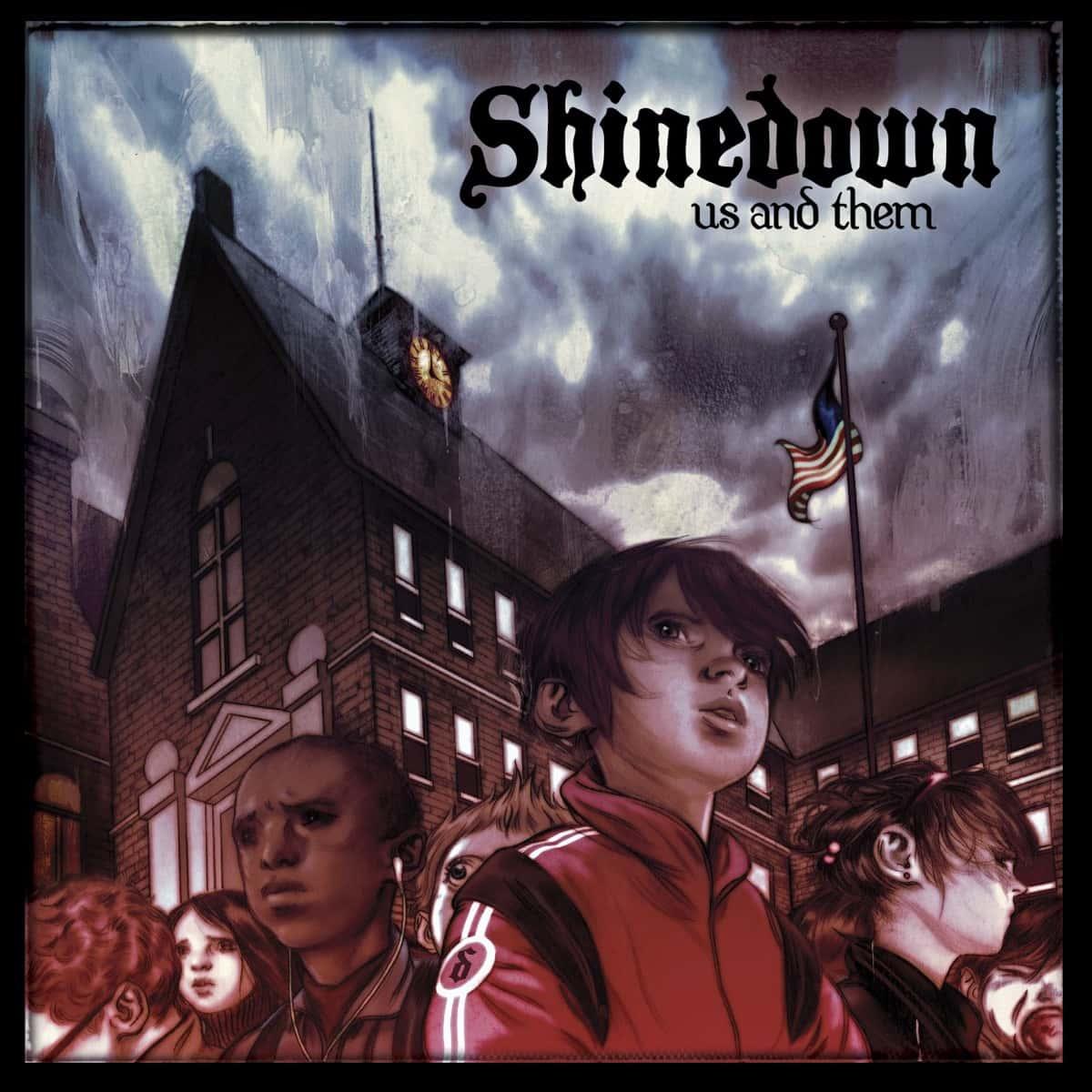 Us and Them by Shinedown album cover