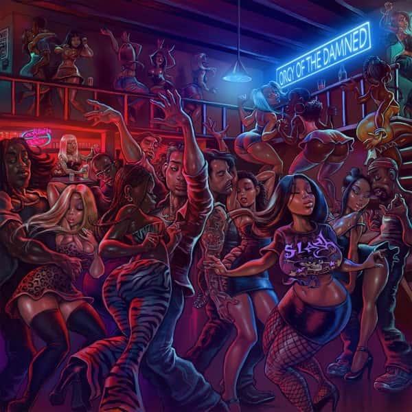 Orgy of the Damned by Slash album cover