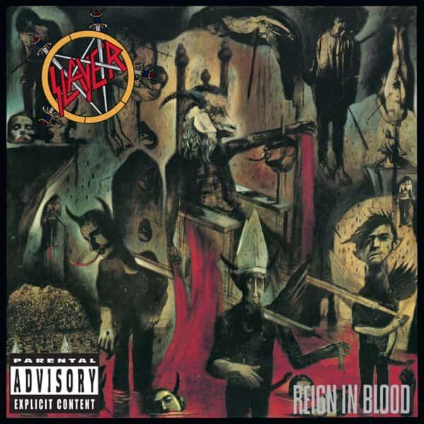 Reign in Blood by Slayer album cover