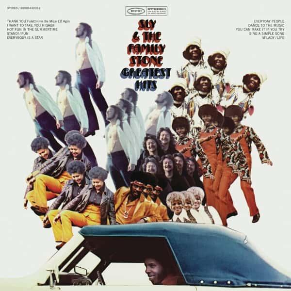 Greatest Hits by Sly & The Family Stone album cover