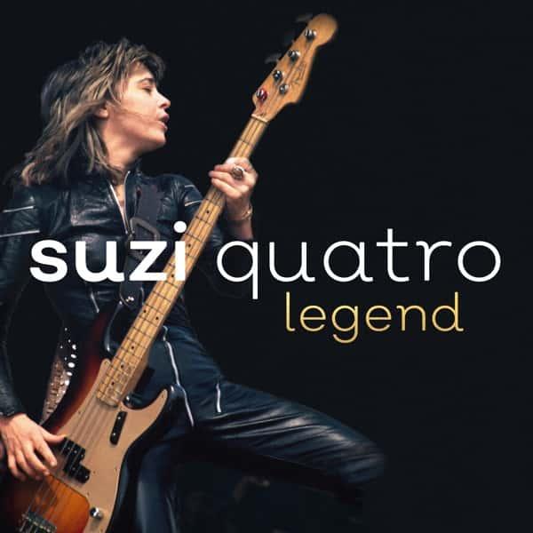 The Best of Suzi Quatro: Legend by Suzi Quatro album cover