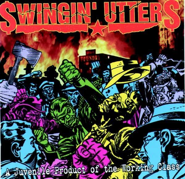 A Juvenile Product of the Working Class by Swingin' Utters album cover