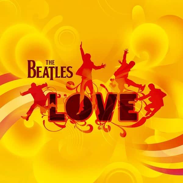 Love by The Beatles album cover