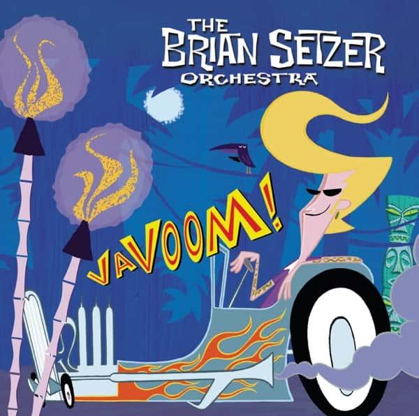 Vavoom! by The Brian Setzer Orchestra album cover