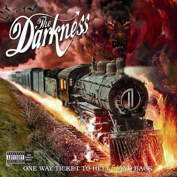 One Way Ticket to Hell... and Back (Anniversary Edition on Hellfire Vinyl) by The Darkness album cover