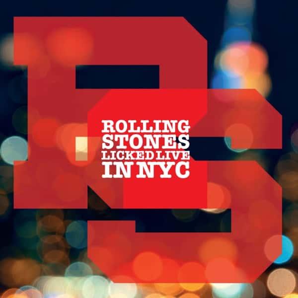 Licked Live in NYC by The Rolling Stones album cover