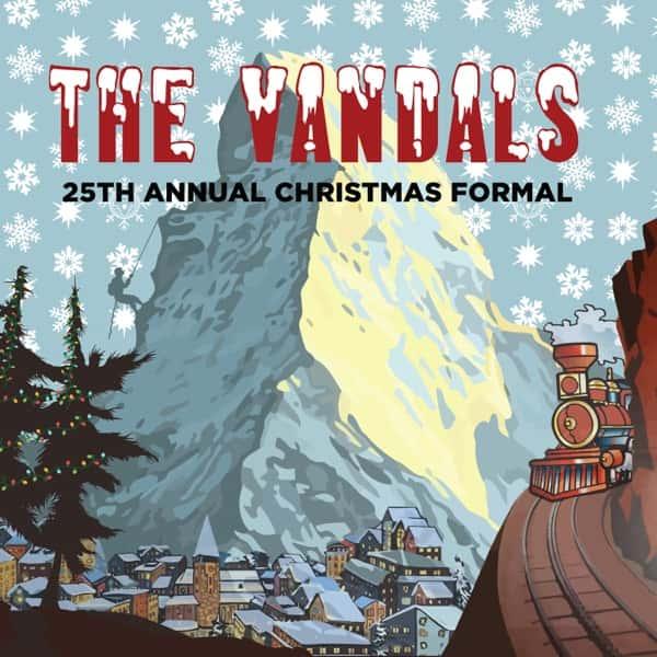 25th Annual Christmas Formal (Red Marbled Vinyl) by The Vandals album cover