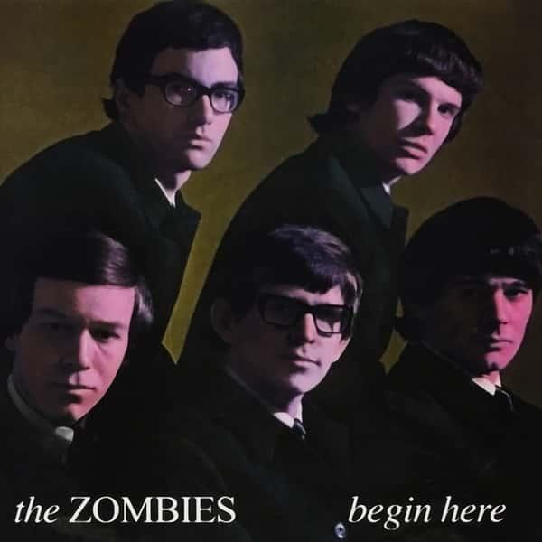 Begin Here (Glass Clear Vinyl) by The Zombies album cover