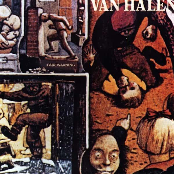 Fair Warning by Van Halen album cover