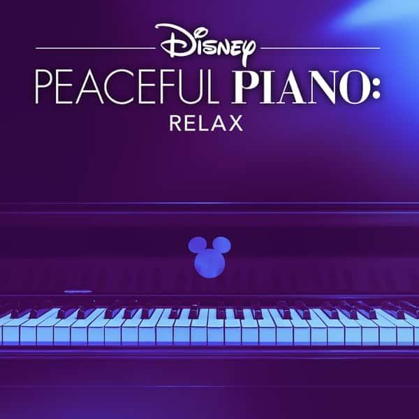 Disney Peaceful Piano by Various Artists album cover