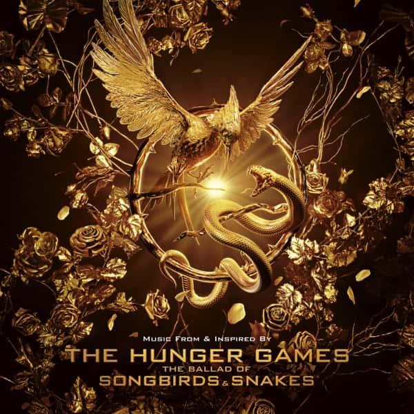 The Hunger Games: The Ballad of Songbirds & Snakes (Orange Crush Translucent Vinyl) by Various Artists album cover